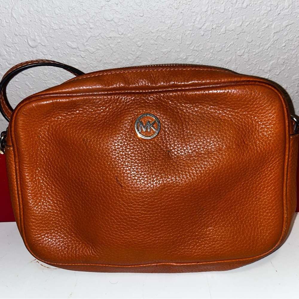 Orange Mk Crossbody